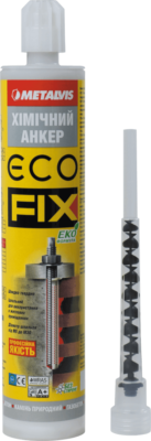 Хімічний анкер 300 мл Metalvis ECOFIX